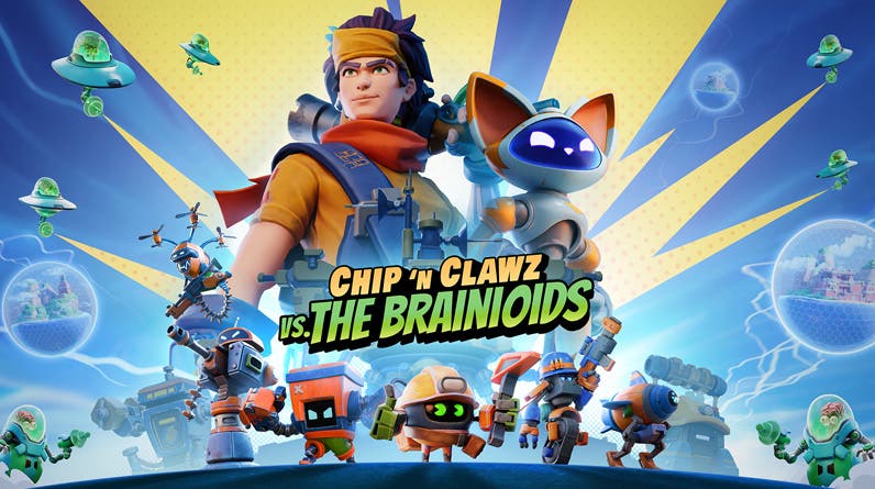 Chip ‘n Clawz vs. The Brainioids